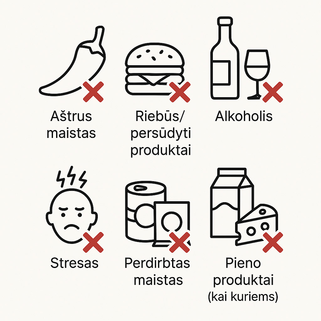 ko nevalgyti sergant opiniu kolitu