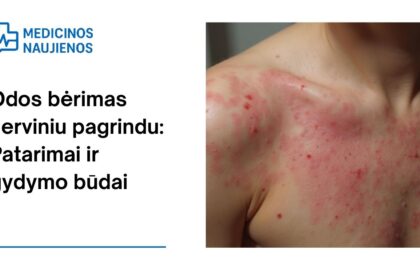 % Odos bėrimai nerviniu pagrindu: Patarimai ir gydymo būdai