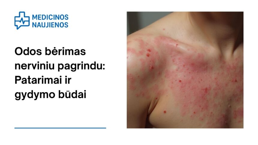 % Odos bėrimai nerviniu pagrindu: Patarimai ir gydymo būdai