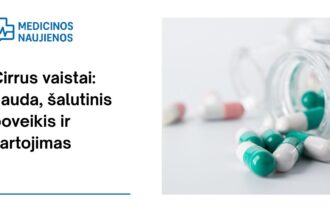 % Cirrus vaistai: nauda, galimas šalutinis poveikis, kaip vartoti ir dar daugiau