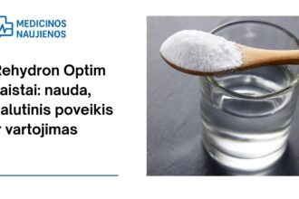 % Rehydron Optim vaistai: kuo jie gali padėti, galimas šalutinis poveikis, kaip vartoti ir dar daugiau