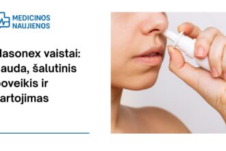 % Nasonex: nauda, galimas šalutinis poveikis, kaip vartoti ir dar daugiau