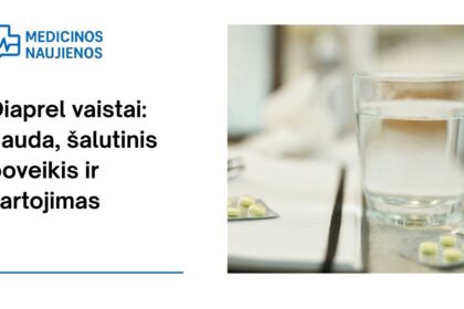 % Diaprel: nauda, galimas šalutinis poveikis, kaip vartoti ir dar daugiau
