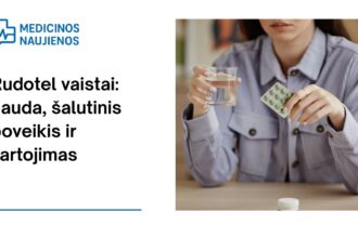 % Rudotel: nauda, galimas šalutinis poveikis, kaip vartoti ir dar daugiau
