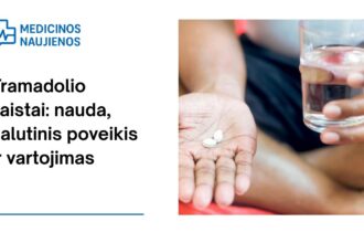 % Tramadolis: nauda, galimas šalutinis poveikis, kaip vartoti ir dar daugiau