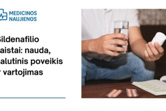 % Sildenafilis: nauda, galimas šalutinis poveikis, kaip vartoti ir dar daugiau