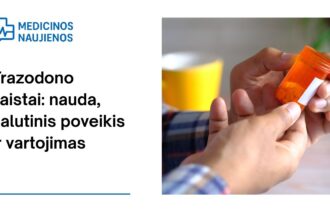 % Trazodonas: kuo jis gali padėti, galimas šalutinis poveikis, kaip vartoti ir dar daugiau