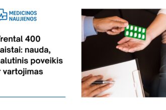 % Trental 400: kuo jis gali padėti, galimas šalutinis poveikis, kaip vartoti ir dar daugiau