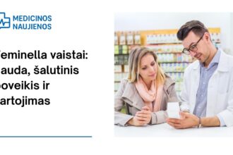 % Feminella: kuo ji gali padėti, galimas šalutinis poveikis, kaip vartoti ir dar daugiau