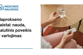 % Naproksenas: kuo jis gali padėti, galimas šalutinis poveikis, kaip vartoti ir dar daugiau