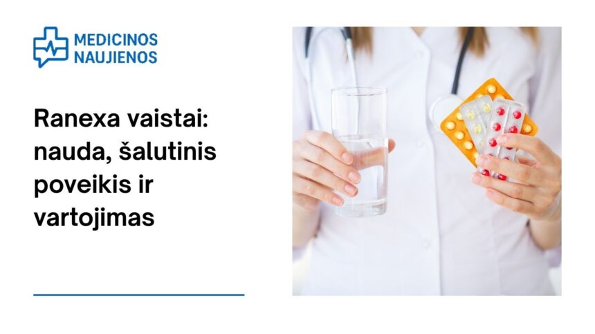 % Ranexa: kuo jis gali padėti, galimas šalutinis poveikis, kaip vartoti ir dar daugiau