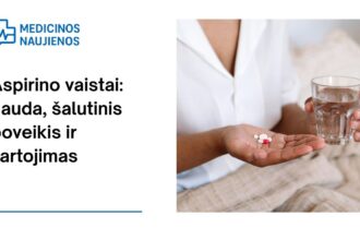 % Aspirinas: kuo jis gali padėti, galimas šalutinis poveikis, kaip vartoti ir dar daugiau