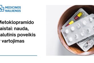 % Metoklopramidas: kuo jis gali padėti, galimas šalutinis poveikis, kaip vartoti ir dar daugiau