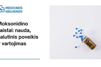 % Moksonidinas: kuo jis gali padėti, galimas šalutinis poveikis, kaip vartoti ir dar daugiau