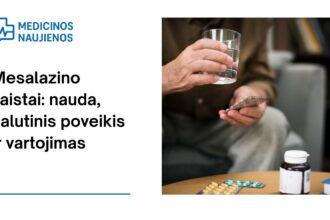% Mesalazinas: kuo jis gali padėti, galimas šalutinis poveikis, kaip vartoti ir dar daugiau
