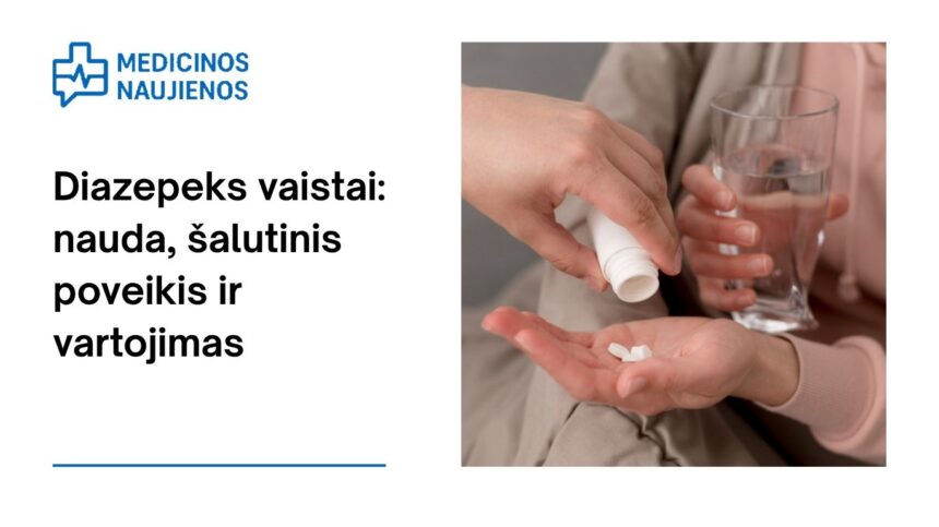 % Diazepeks: kuo jis gali padėti, galimas šalutinis poveikis, kaip vartoti ir dar daugiau