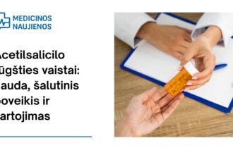 % Acetilsalicilo rūgštis: kuo gali padėti, galimas šalutinis poveikis, kaip vartoti ir dar daugiau