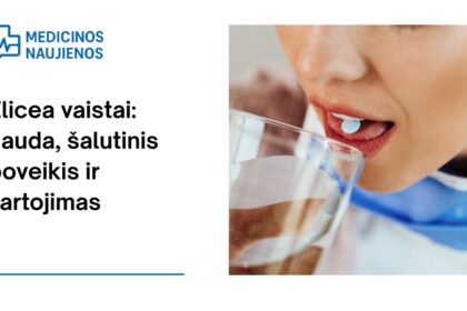 % Elicea: kuo gali padėti, galimas šalutinis poveikis, kaip vartoti ir dar daugiau