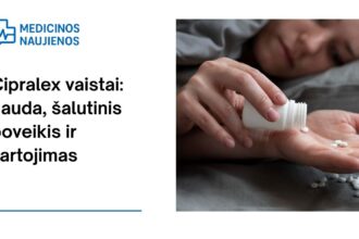 % Cipralex: kuo jis gali padėti, galimas šalutinis poveikis, kaip vartoti ir dar daugiau