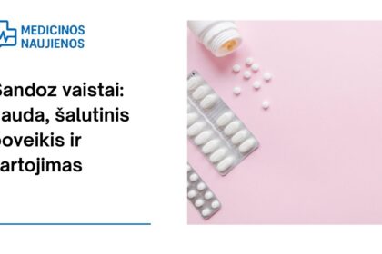 % Sandoz: kuo gali padėti, galimas šalutinis poveikis, kaip vartoti ir dar daugiau