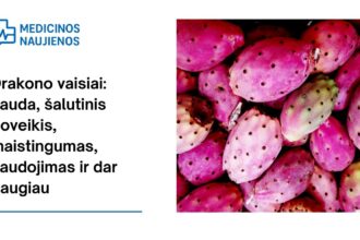 % Drakono vaisiai: nauda, šalutinis poveikis, maistingumas, naudojimas ir dar daugiau