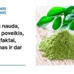 % Moringa: nauda, šalutinis poveikis, mitybos faktai, naudojimas ir dar daugiau