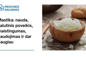 % Mastika: nauda, šalutinis poveikis, maistingumas, naudojimas ir dar daugiau