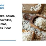 % Keltų druska: nauda, šalutinis poveikis, maistingumas, naudojimas ir dar daugiau