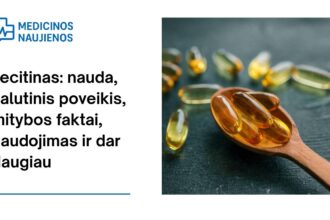 % Lecitinas: nauda, šalutinis poveikis, mitybos faktai, naudojimas ir dar daugiau