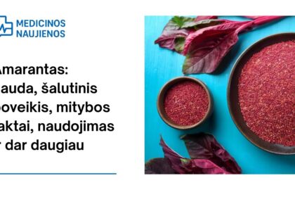 % Amarantas: nauda, šalutinis poveikis, mitybos faktai, naudojimas ir dar daugiau