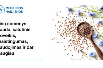 % Linų sėmenys: nauda, šalutinis poveikis, maistingumas, naudojimas ir dar daugiau