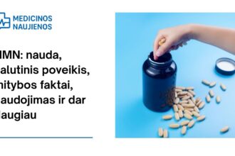 % NMN: nauda, šalutinis poveikis, mitybos faktai, naudojimas ir dar daugiau