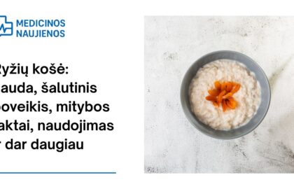 % Ryžių košė: nauda, šalutinis poveikis, mitybos faktai, naudojimas ir dar daugiau