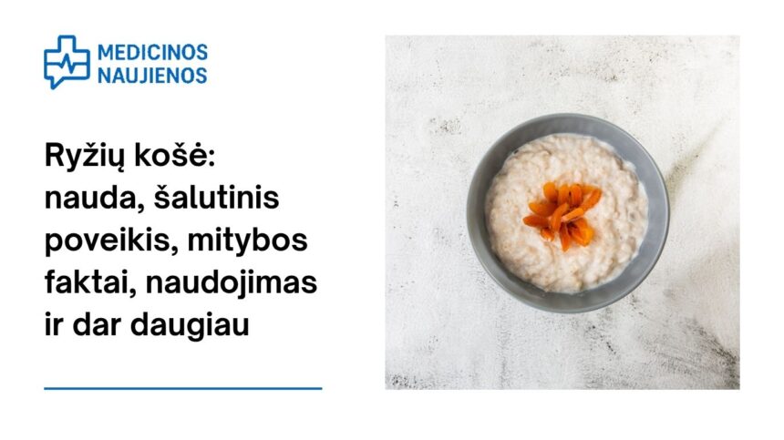 % Ryžių košė: nauda, šalutinis poveikis, mitybos faktai, naudojimas ir dar daugiau