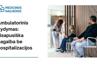 % Ambulatorinis gydymas: visapusiška pagalba be hospitalizacijos