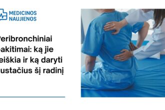 % Peribronchiniai pakitimai: ką jie reiškia ir ką daryti nustačius šį radinį