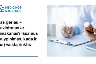 % Kas geriau – Kavintonas ar Tanakanas? Išsamus palyginimas, kada ir kurį vaistą rinktis