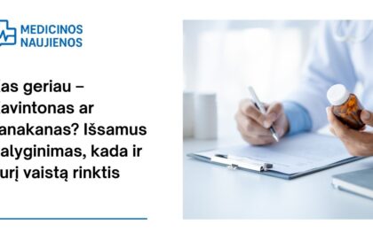 % Kas geriau – Kavintonas ar Tanakanas? Išsamus palyginimas, kada ir kurį vaistą rinktis