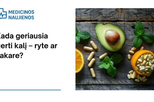 % Kada geriausia gerti kalį – ryte ar vakare?