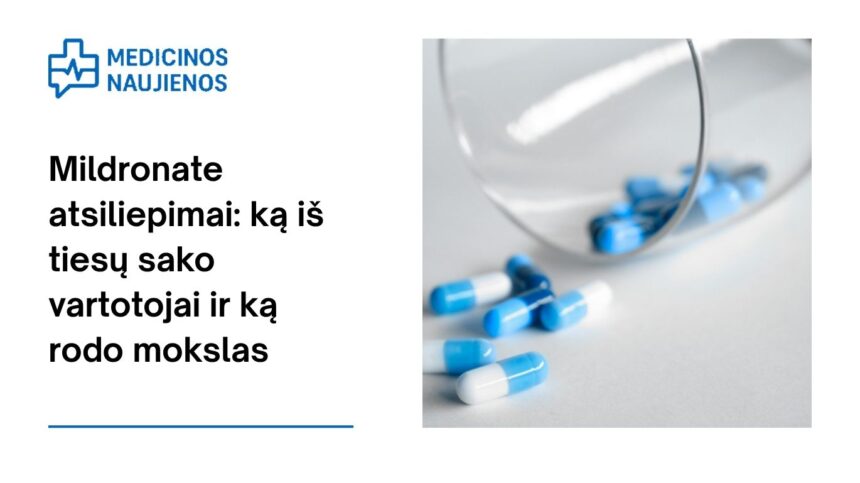 % Mildronate atsiliepimai: ką iš tiesų sako vartotojai ir ką rodo mokslas