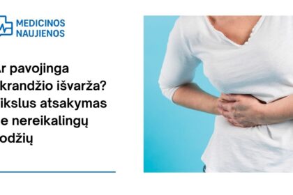 % Ar pavojinga skrandžio išvarža? Tikslus atsakymas be nereikalingų žodžių