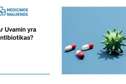 % Ar Uvamin yra antibiotikas?