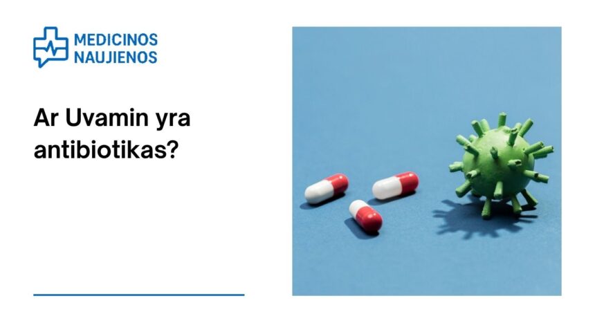 % Ar Uvamin yra antibiotikas?