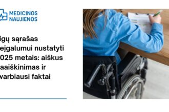 % Ligų sąrašas neįgalumui nustatyti 2025 metais: aiškus paaiškinimas ir svarbiausi faktai
