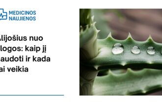 % Alijošius nuo slogos: kaip jį naudoti ir kada tai veikia