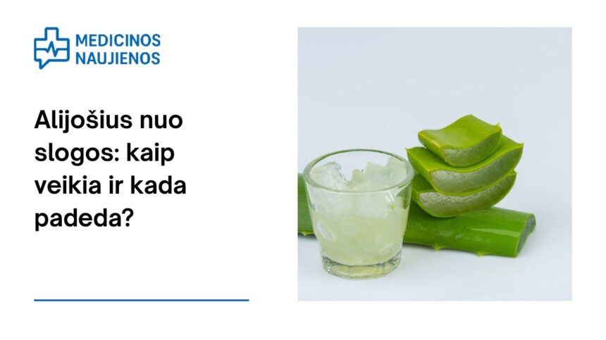 % Alijošius nuo slogos: kaip veikia ir kada padeda?