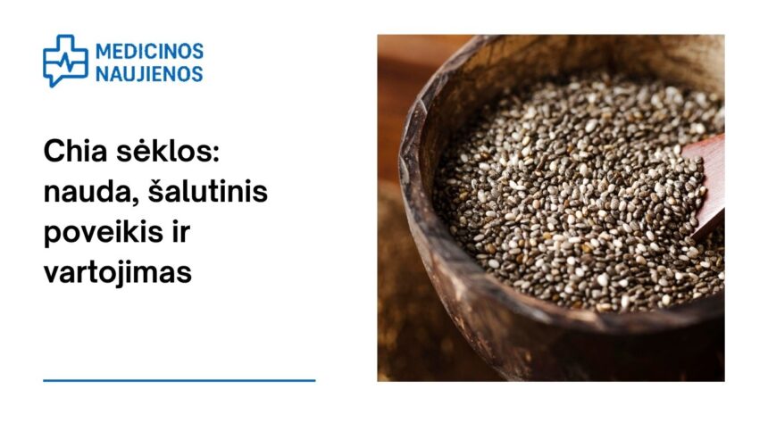 % Chia sėklos: nauda, šalutinis poveikis, maistingumo faktai, naudojimas ir dar daugiau
