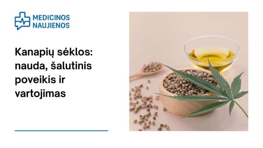 % Kanapių sėklos: nauda, šalutinis poveikis, maistingumas, naudojimas ir dar daugiau