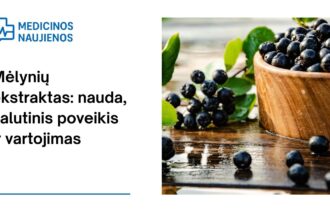 % Mėlynių ekstraktas: nauda, šalutinis poveikis, maistingumo faktai, pnaudojimas ir dar daugiau