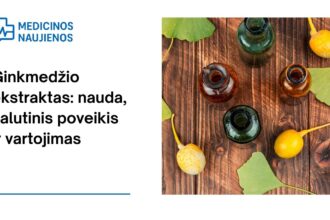 % Ginkmedžio ekstraktas: nauda, šalutinis poveikis, mitybos faktai, naudojimas ir dar daugiau